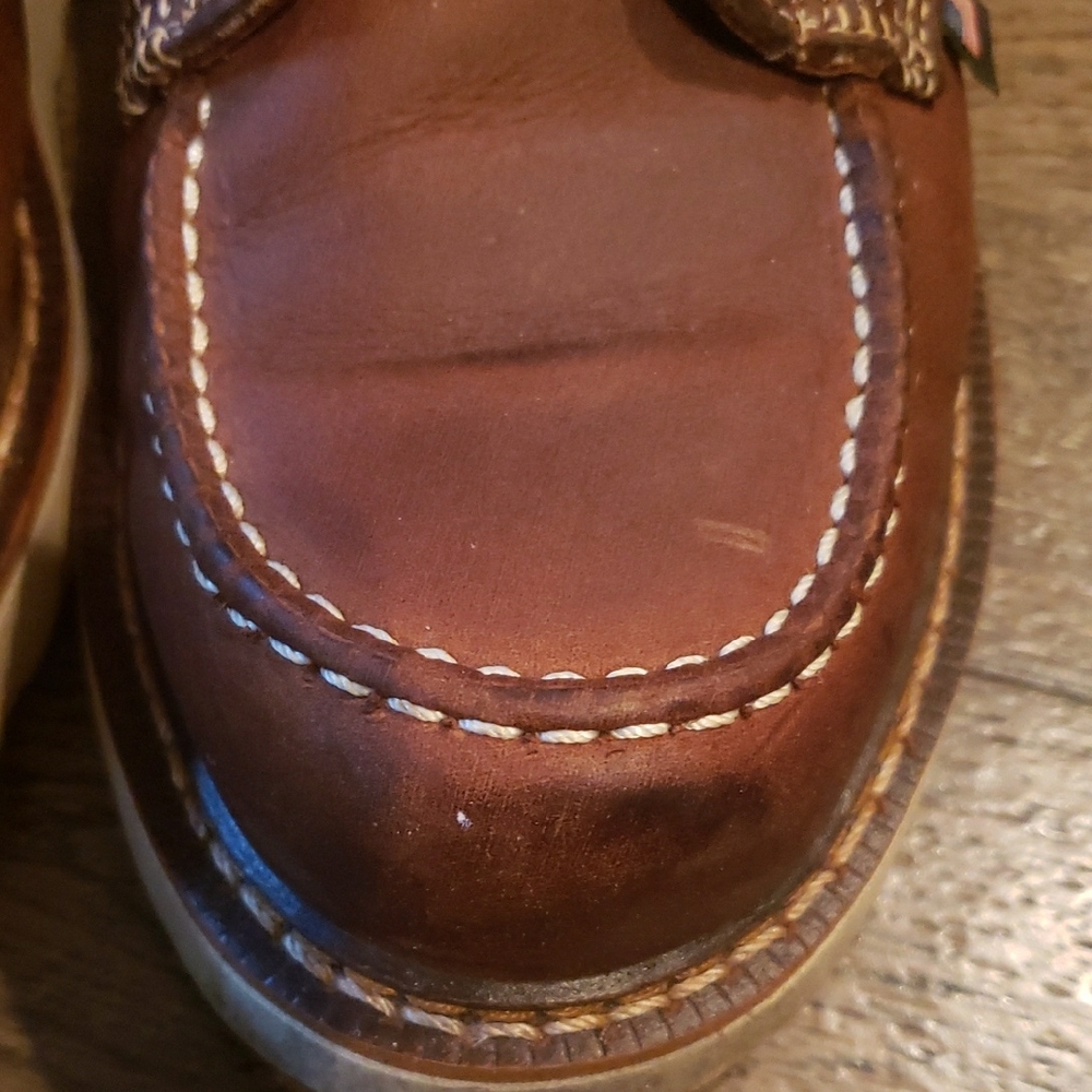 Men's Thorogood 8" Moc Toe Boots -Crazy Horse - Picture 11 of 11